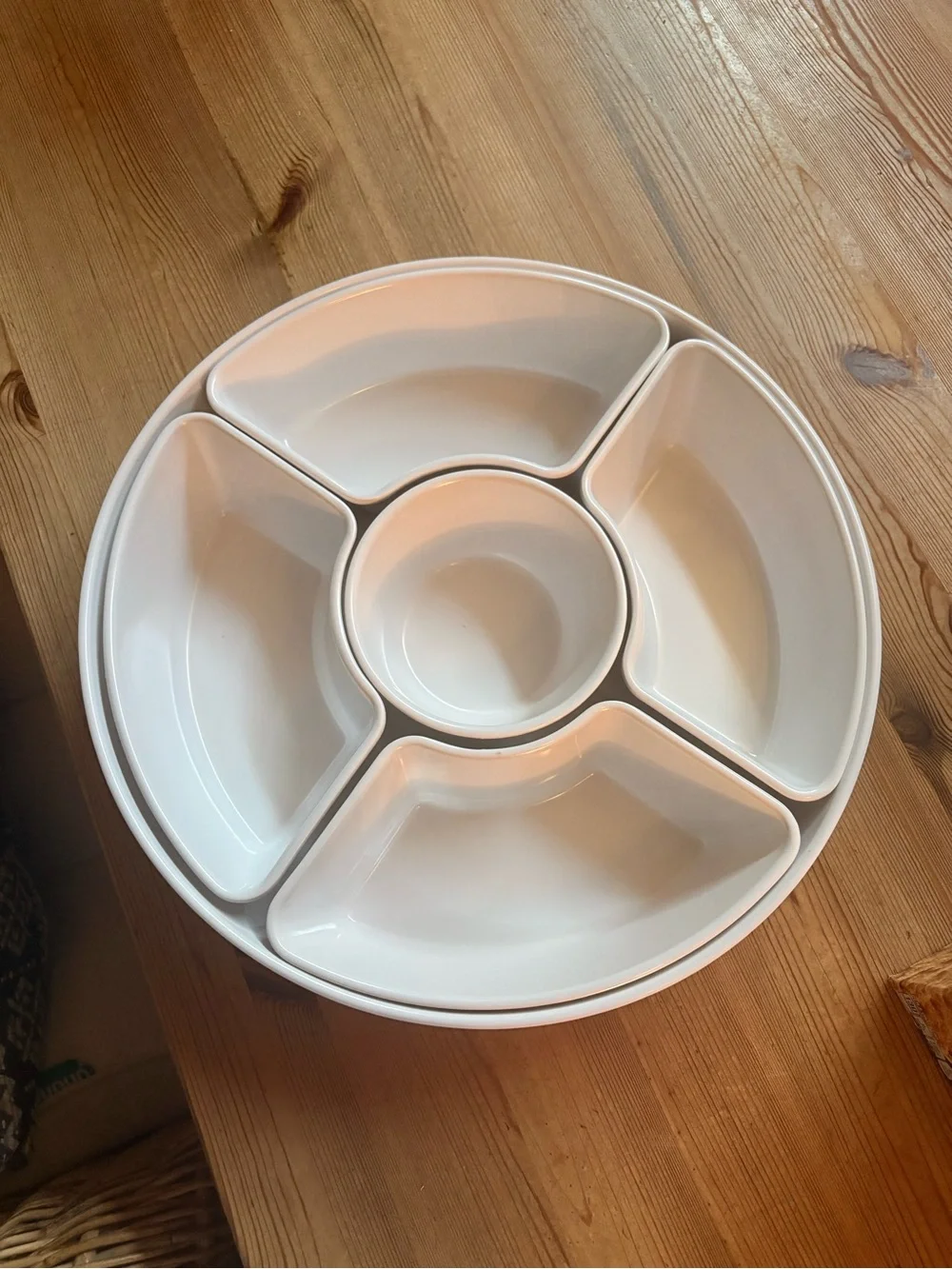 5 compartment party platter